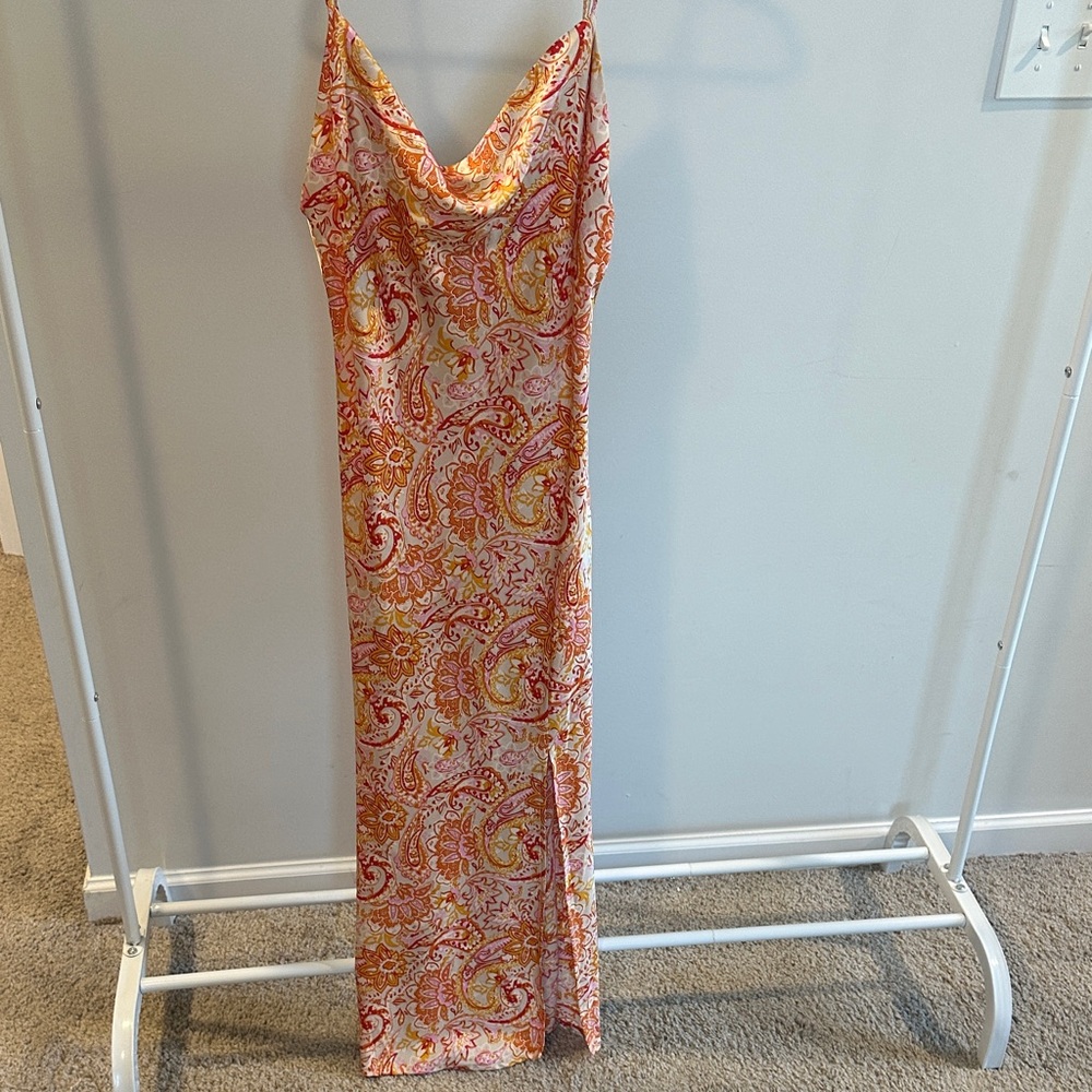 Floral Paisley Maxi Dress